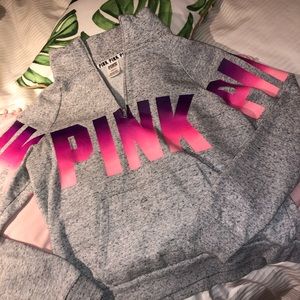 Lightly worn PINK quarterzip